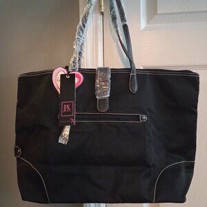 JPK Paris Black nylon tote NEW  never worn with packaging